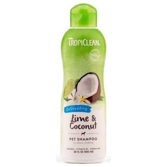 Tropiclean 20oz Lime & Coconut shed Control Shampoo
