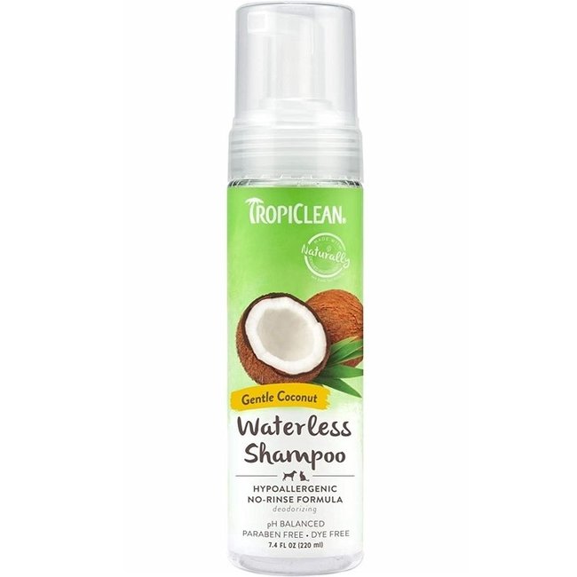 Tropiclean 7.4oz Hypoallergenic  Waterless Shampoo