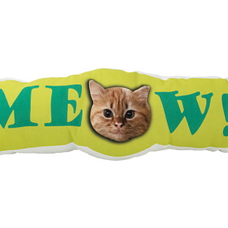 Unleashed Meow Pillow****Clearance*****
