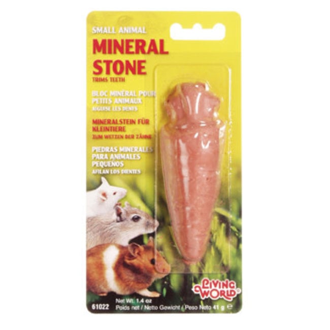 Living World Carrot Mineral Stone