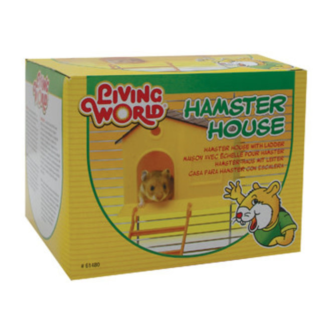 Living World Hamster House with Ladder