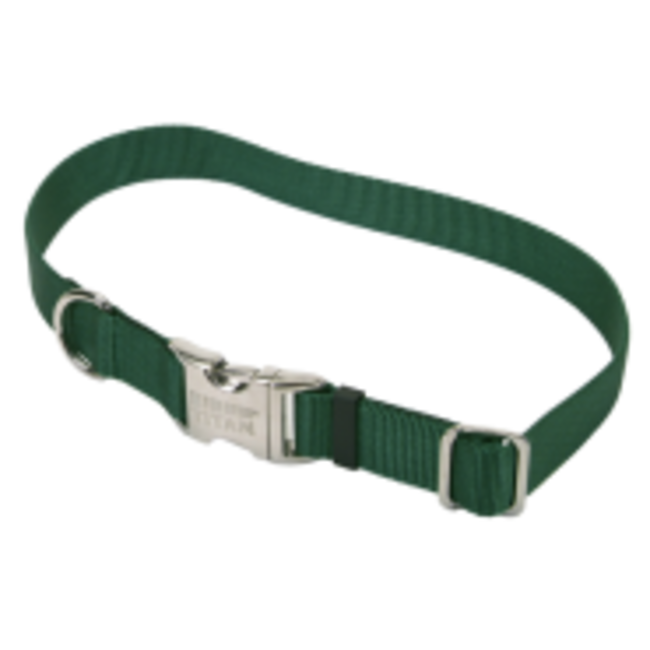 Coastal Adjustable Nylon Collar with Titan Buckle