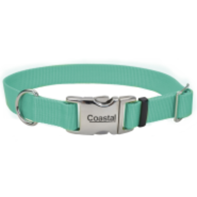 Coastal Adjustable Nylon Collar with Titan Buckle