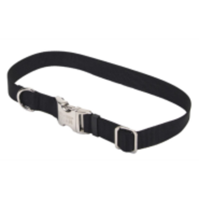 Coastal Adjustable Nylon Collar with Titan Buckle