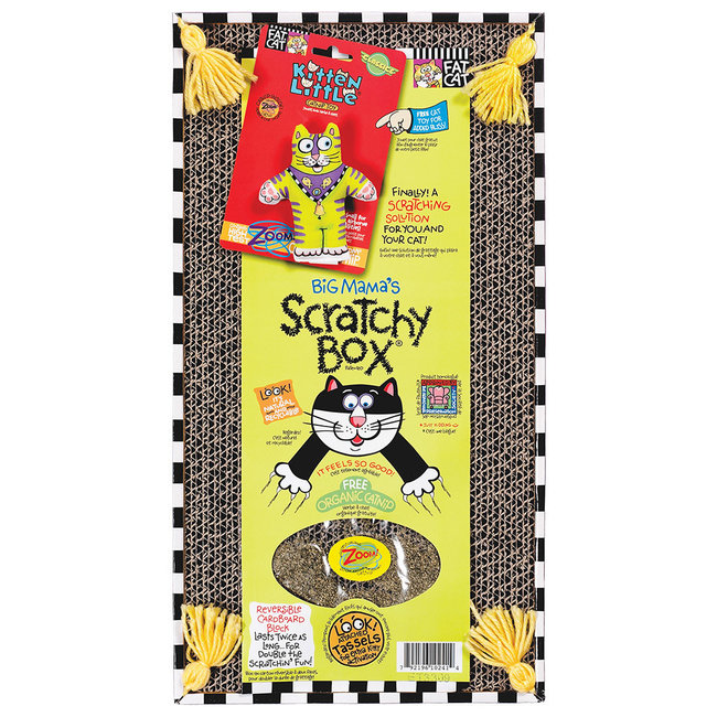 Fat Cat Scratchy Box Double Wide