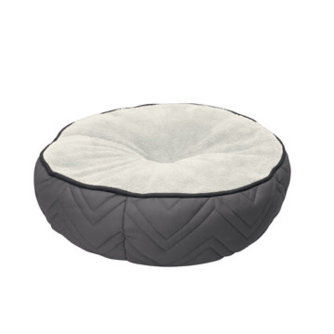 Dog It 19.5" Grey Round Bed