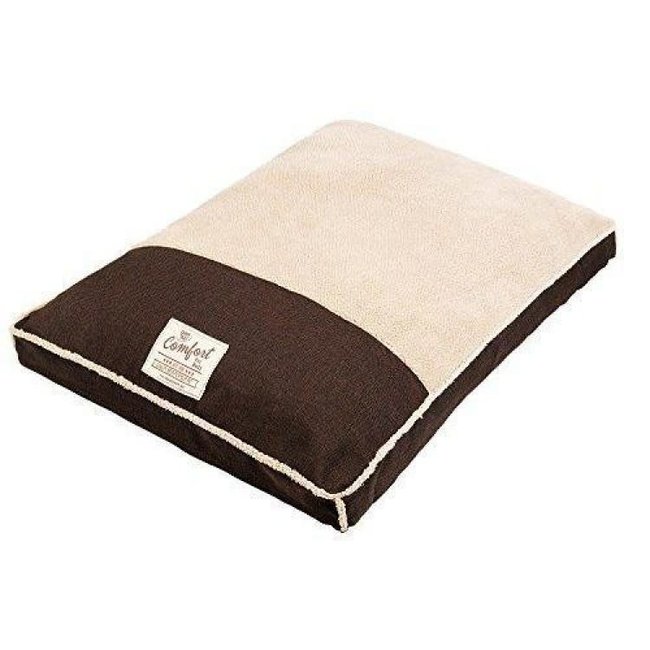 Happy Tails 27x36" Faux Linen Bed