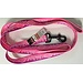 Coastal 6' Harley Davidson Pink Flames Leash***On Sale****