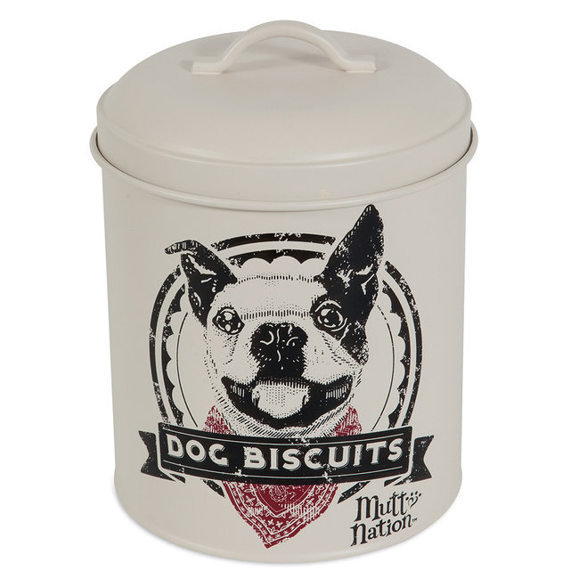 Petmate Mutt Nation Treat Tin