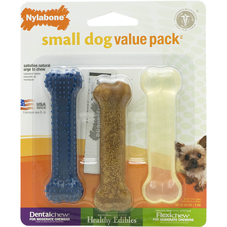 Nylabone Small Dog Value Pack (3)