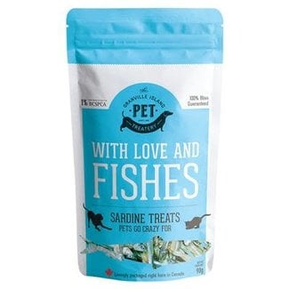Granville Island Pet Treatery With Love & Fishes Sardine Treats