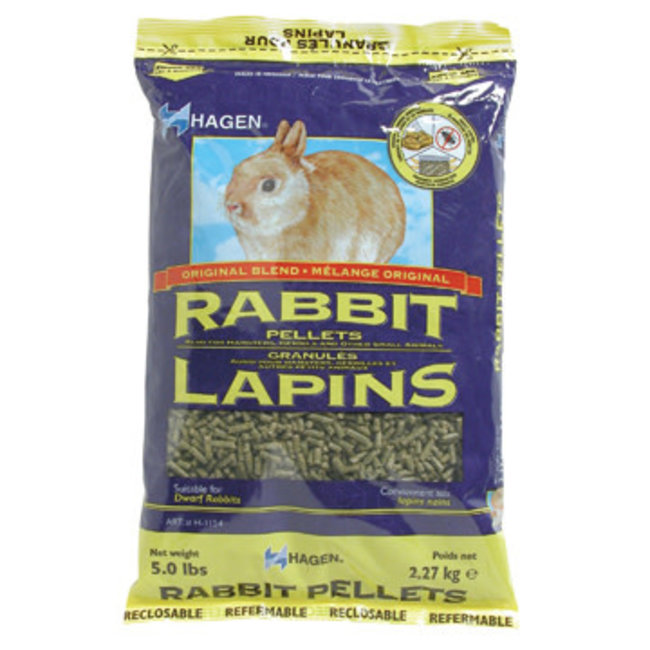 Hagen 5lbs Rabbit Pellets*****Clearance*****