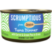 Scrumptious 2.8oz Tuna Dinner Carrot & Green Pea in Gravy