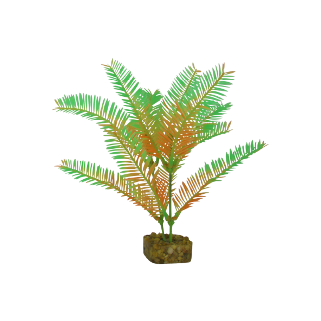 GloFish Medium Green/Orange Plant