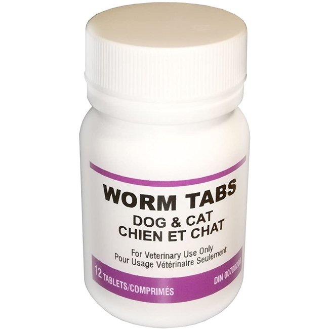 DVL Dog & Cat Worm Tabs