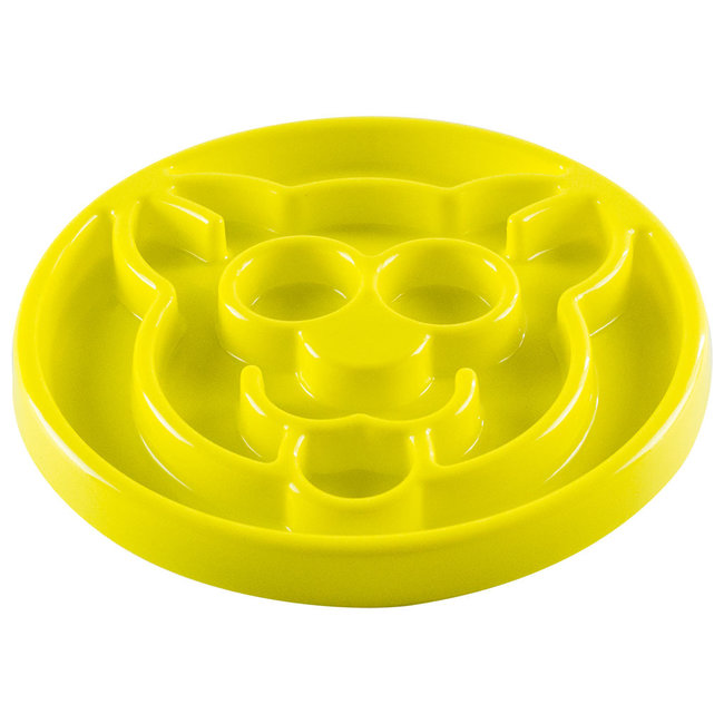 Be One Breed Slow Feeder Yellow 8x8"