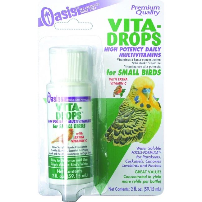 Oasis 2oz Small Bird Vitamin Drops