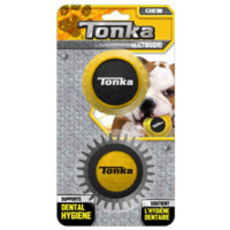 Tonka 4 Tri-Stack Tread Feeder Dog Toy - Each