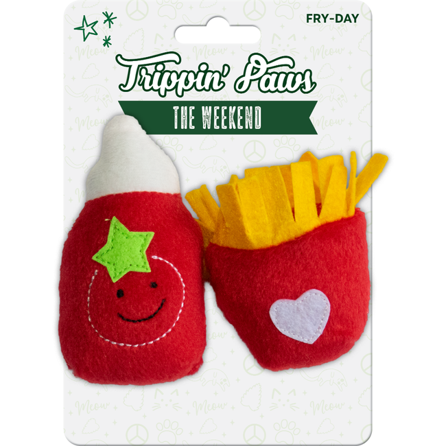 Trippin' Paws 4"The Weekend : Fry-Day****On Sale****