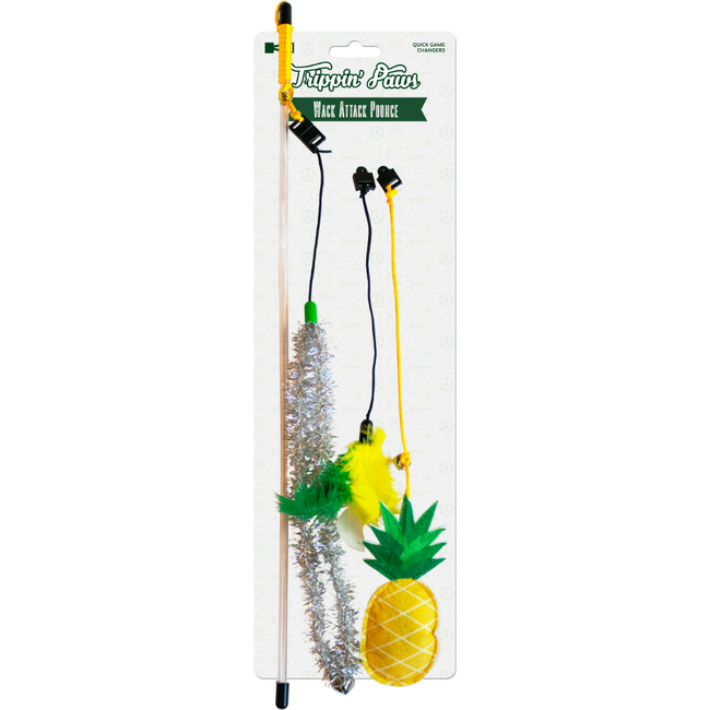 Trippin' Paws 20"W.A.P Wand Pineapple