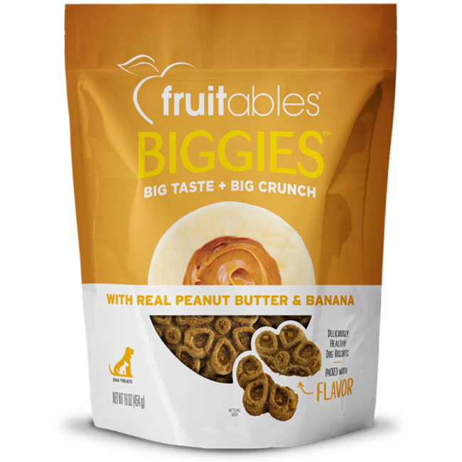 Fruitables 454g Biggies Peanut Butter & Banana****Clearance*****