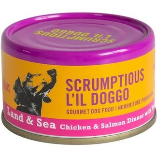 Scrumptious Doggo 3oz Chicken Salmon & Veggie Dinner in Gravy