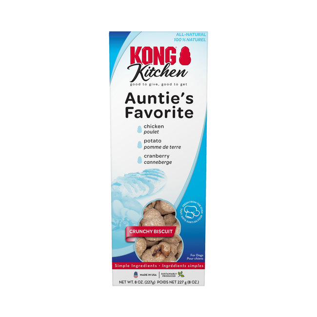 Kong 8 oz Crunchy Biscuit Auntie's Favorite