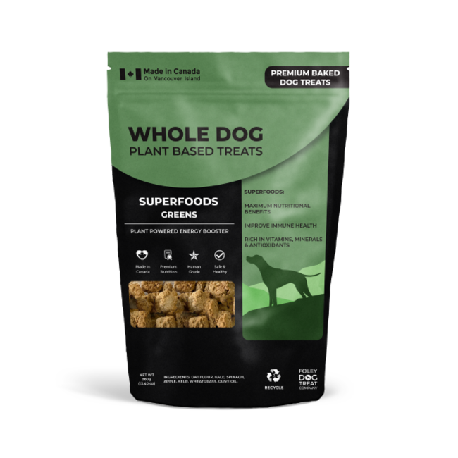 Foley Dog Treat 380g Whole Dog Superfoods Greens