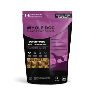 Foley Dog Treat 380g Whole Dog Superfoods Fruits & Flowers