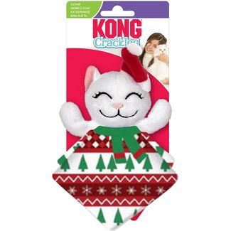 Kong Holiday Crackles Santa Kitty****Clearance****