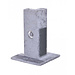Budz 11.8"x11.8"x16.3"Poki Corner Protector Grey****On Sale****