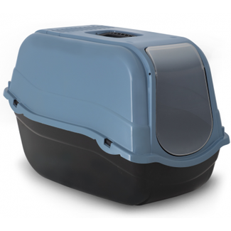 Bergamo Blue Litter Pan with Top