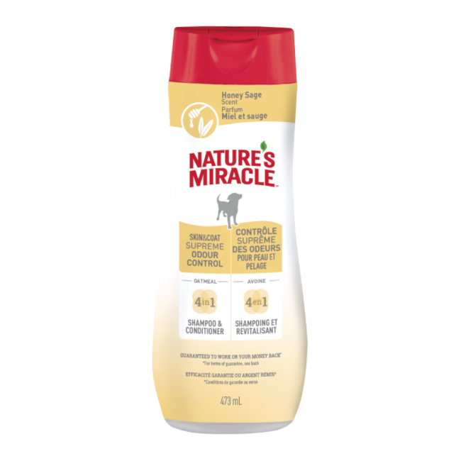 Natures Miracle 16oz Supreme Odor Control Oatmeal Shampoo