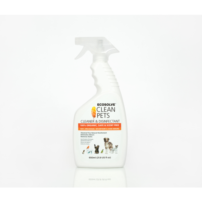 Ecosolve 650ml  Clean Pets Cleaner and Disinfectant