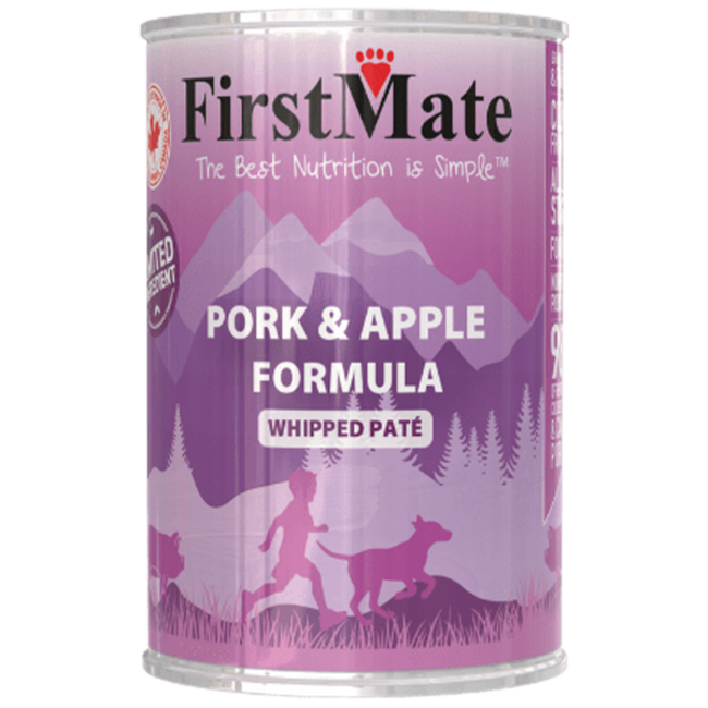 FirstMate 12.2oz LID GF Pork & Apple