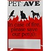 Burgham Fire Safety Sticker