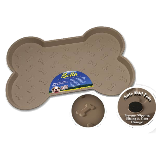 Loving Pets Bone Spill Proof Mat****On Sale****