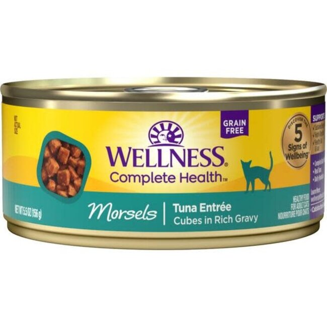Wellness Case of 24, 5.5oz  Gravy Tuna Dinner