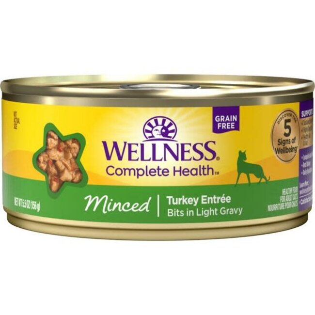 Wellness 5.5oz  Turkey Entree Bits in Gravy