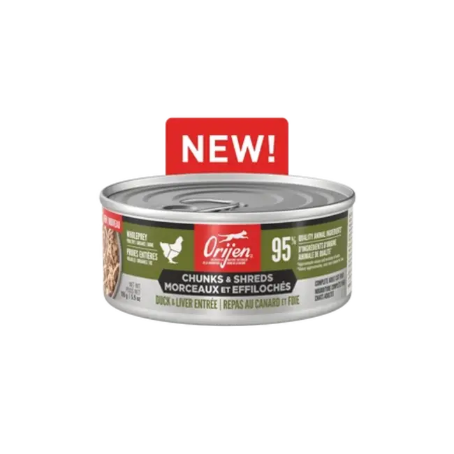 Orijen 5.5oz Duck & Liver Entree