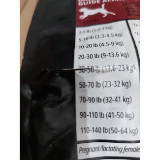 GO!Solutions LID Lamb 22lbs****Tear on Back of the bag*****