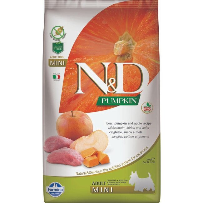 N & D 7kg Boar & Pumpkin