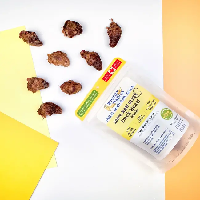 Wiggly Babies 50g Whole Duck Heart