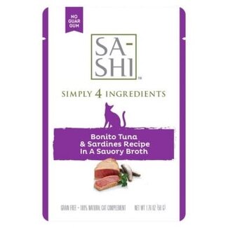 Sa-Shi 50g Aku Tuna & Sardines in a Savory Broth