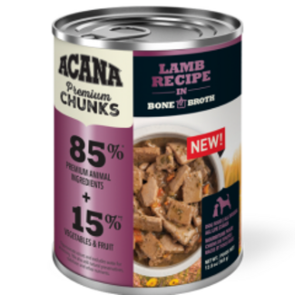 Acana Case of 12,  12.8oz Lamb Recipe