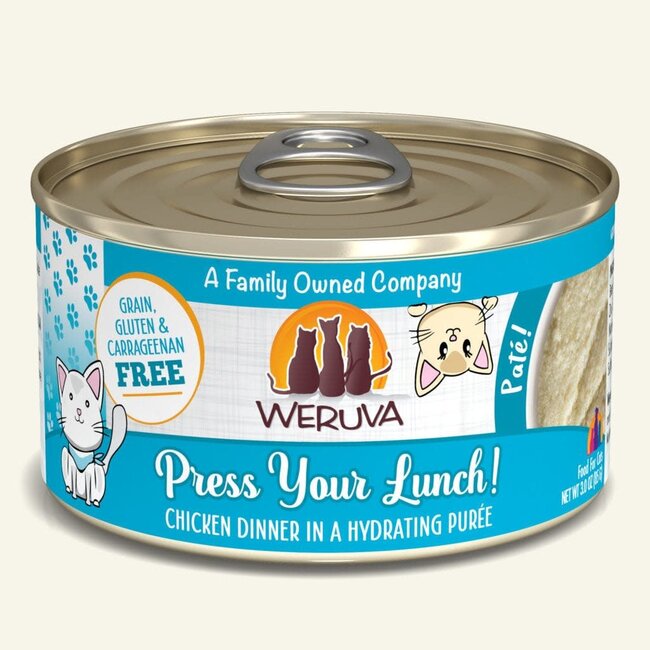 Weruva Case of 12,  of 3oz Press Your Lunch!