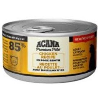 Acana Case of 12,  Premium Pate Chicken Recipe 5.5oz