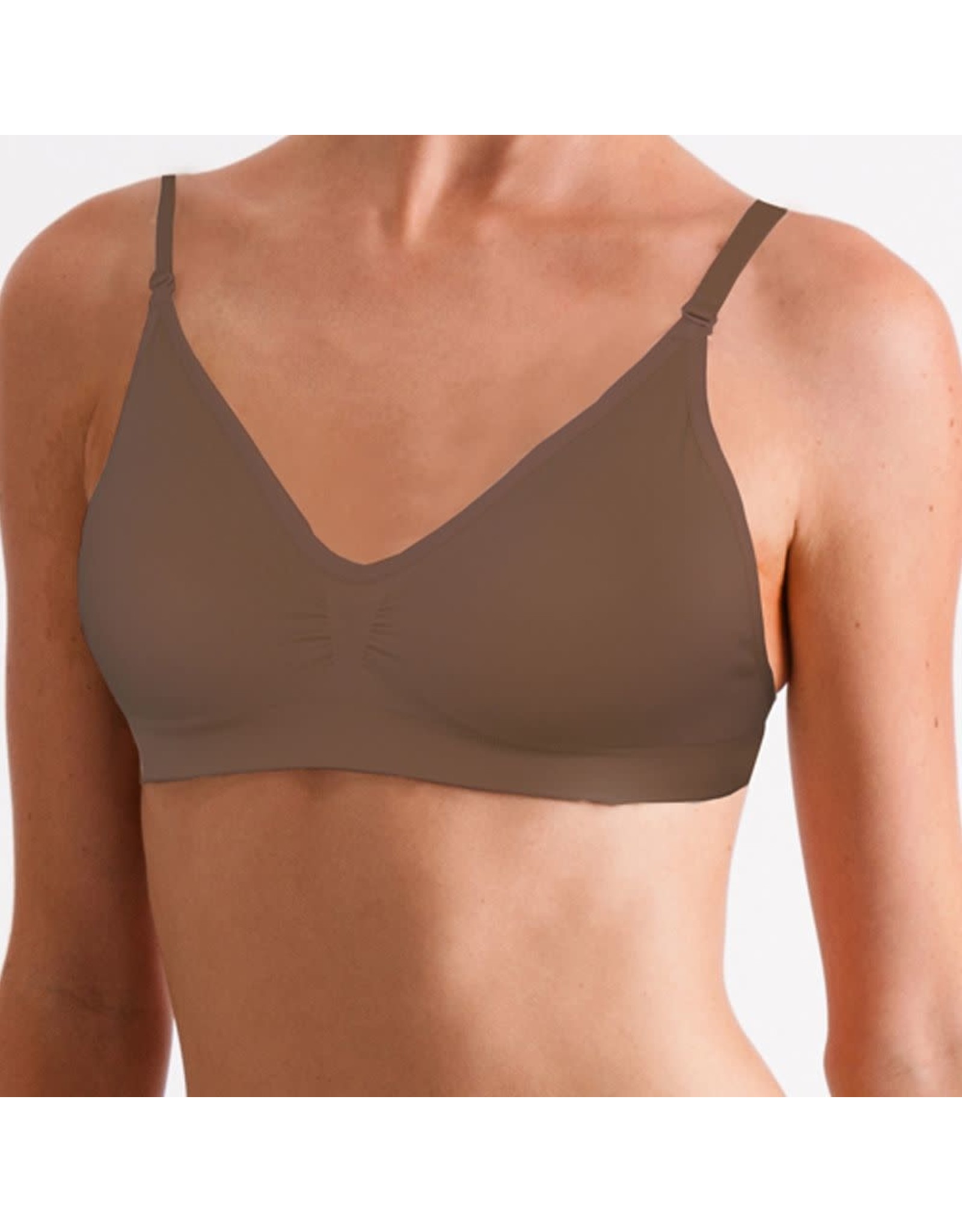 Silky Dance Clear Back Bra with Removable Padding