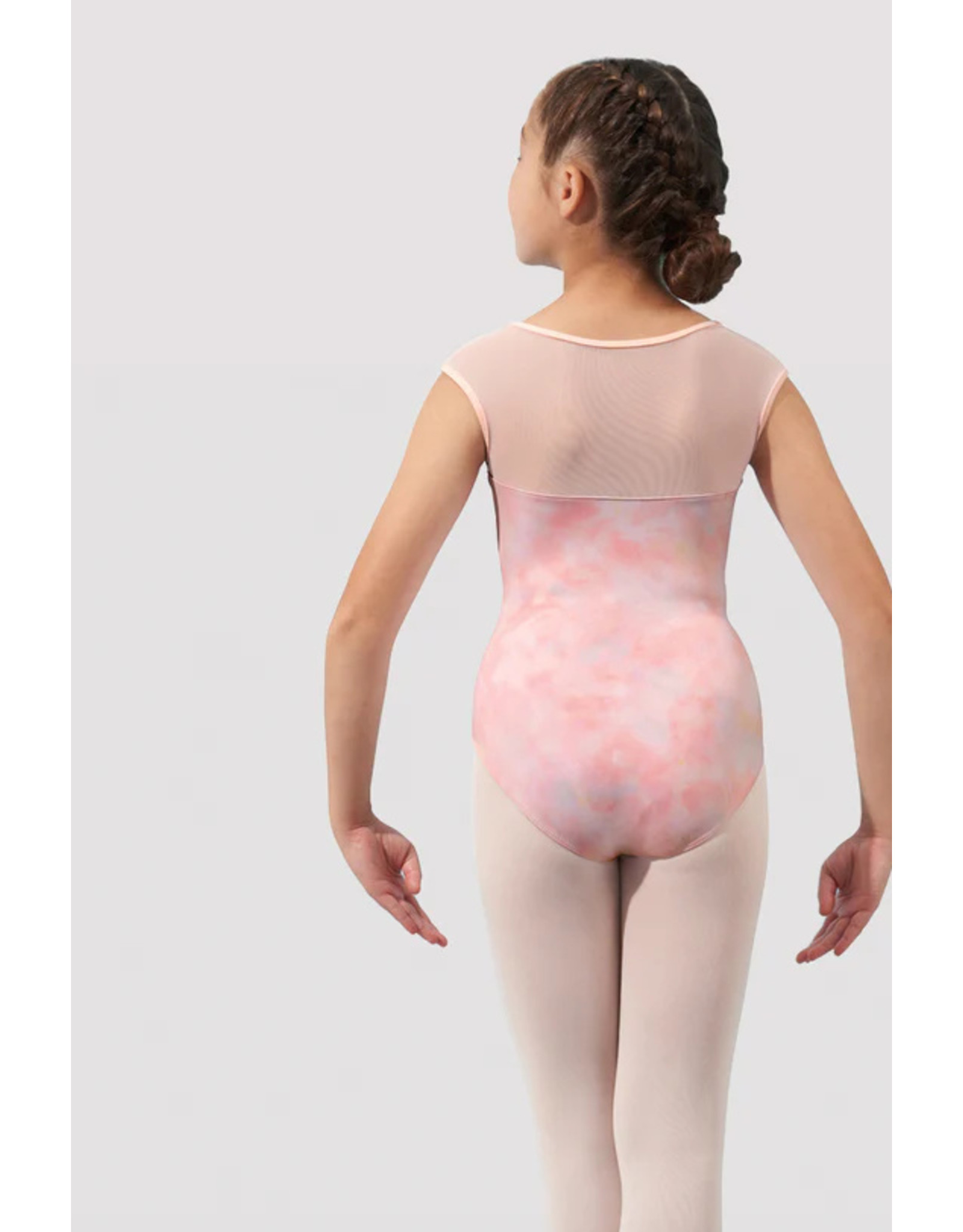 Bloch Girls Mirella Watercolor Cap Sleeve Leotard