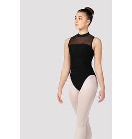 Bloch LB5216 Ladies Fenella Ruched Bodice Mock Neck Leotard